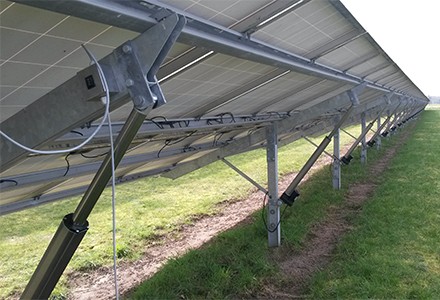 TOMUU heavy duty linear actuators for solar systems